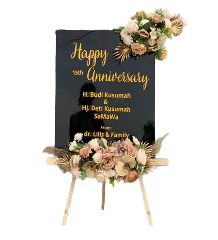 Papan Bunga Akrilik Ceper